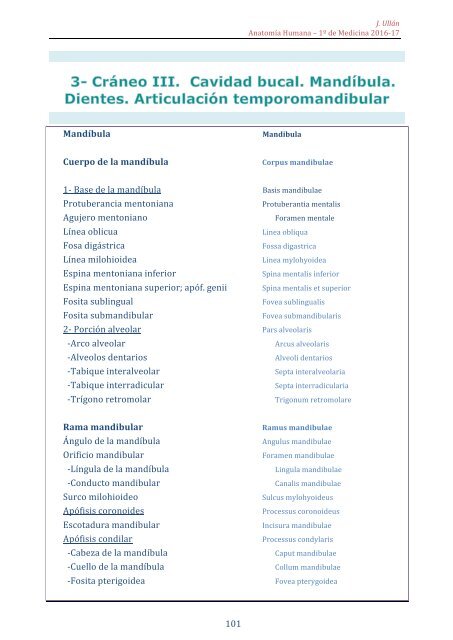 Osteoartrología unav