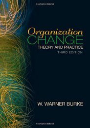 Read Organization Change: Theory and Practice (Foundations for Organizational Science series) Ebook