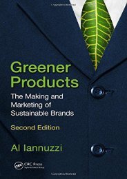 Audiobook Greener Products: The Making and Marketing of Sustainable Brands, Second Edition Ready