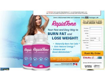 *BEFORE BUYING*: (UPDATES August 2018) Rapid Tone Australia Pure Shark Tank Pills Order Here ?