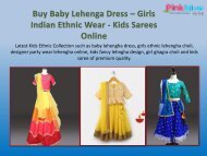 Kids Lehenga Online - Indian Ethnic Wear / Lehenga Choli Designs for Girls