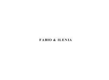 Ilenia e Fabio