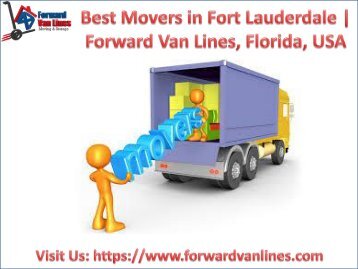 Best Movers in Fort Lauderdale, USA | Forward Van Lines