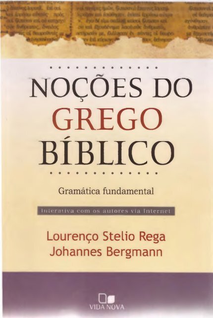 Nocoes Do Grego Biblico