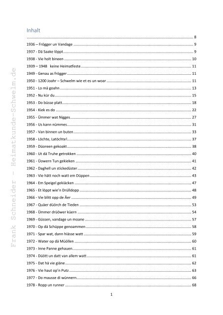 Heimatkunde Beitraege 1936-2017 wz