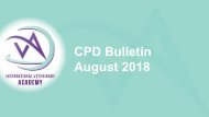 cpd bulletin august 2018