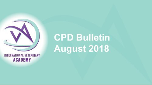 cpd bulletin august 2018