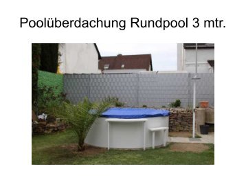 berdachung
