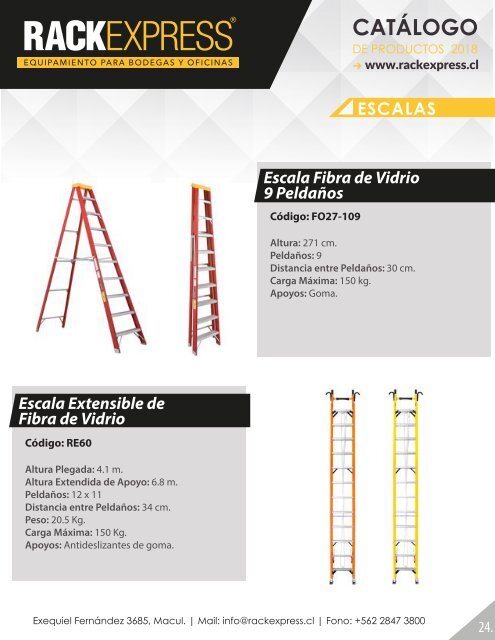 Catálogo Rackexpress 2018