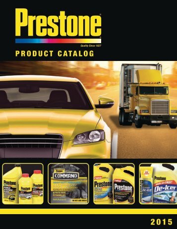 Catalogo - Prestone-2018