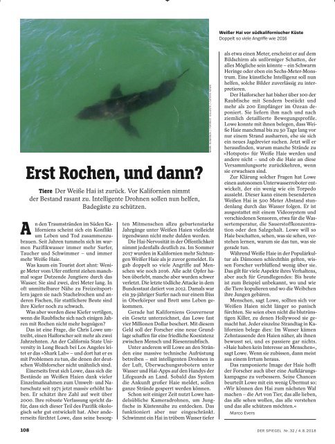 Der Spiegel Magazin No 32 vom 04. August 2018