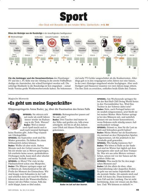 Der Spiegel Magazin No 32 vom 04. August 2018