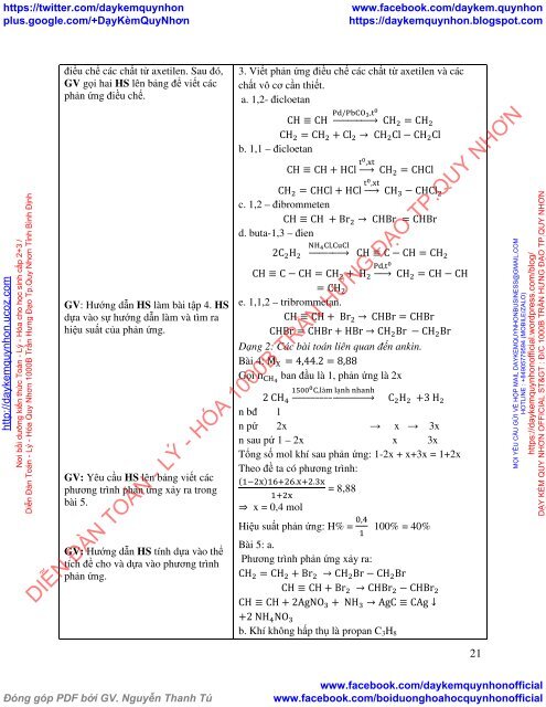 [ Cooperation Project ] Giáo án hóa học cơ bản 11 dạy học theo chủ đề (P5+6) - GV Nguyễn Thị Dung