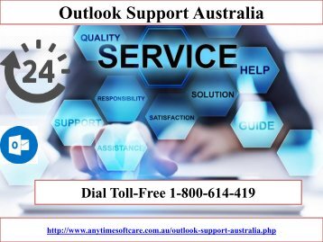 Right way| 1-800-614-419  Outlook Support Australia 