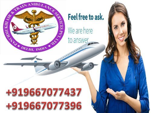 Medical Transport Service by Air Ambulance Service in Guwahati