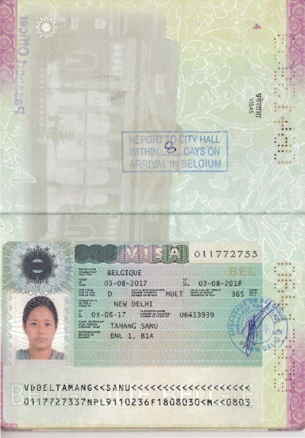 Belgique Visa (1)