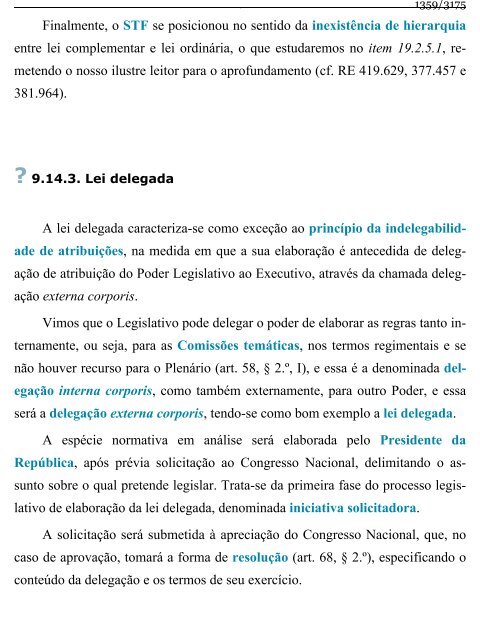 Direito Constitucional Esquematizado -  Lenza (2015)