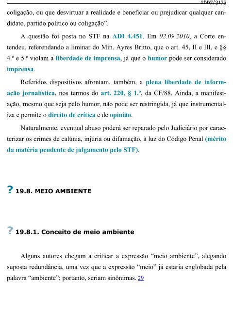 Direito Constitucional Esquematizado -  Lenza (2015)