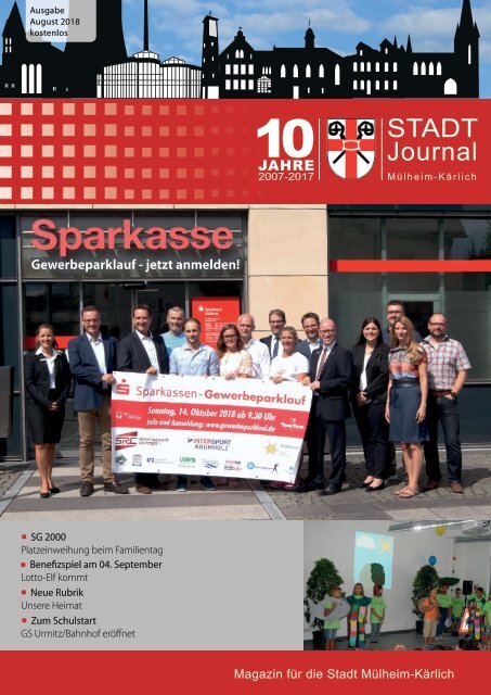 STADTJournal Ausgabe Ausgust 2018