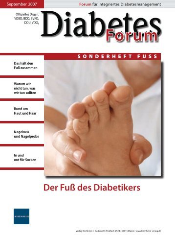 Der Fuß des Diabetikers - Gehwol