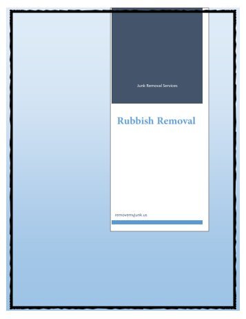 Rubbish Removal