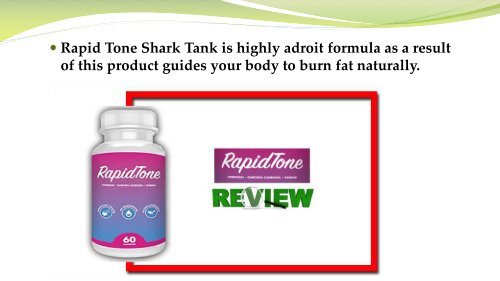 Rapid Tone Shark Tank