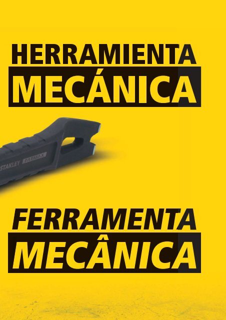 CATÁLOGO HERRAMIENTAS STANLEY 2018