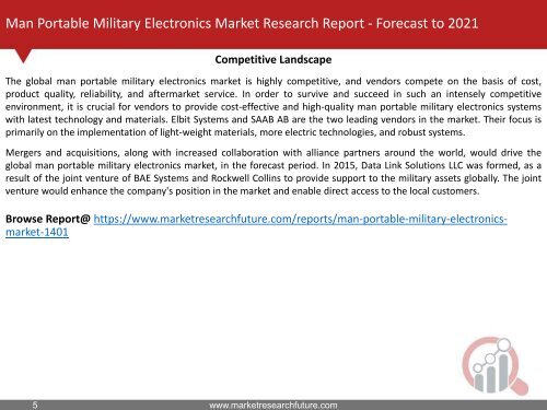 Man Portable Military Electronics Market Research Report - Global Forecast to 2021