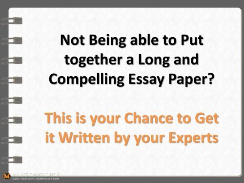 How To Make An Essay Look Longer?