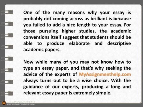 How To Make An Essay Look Longer?