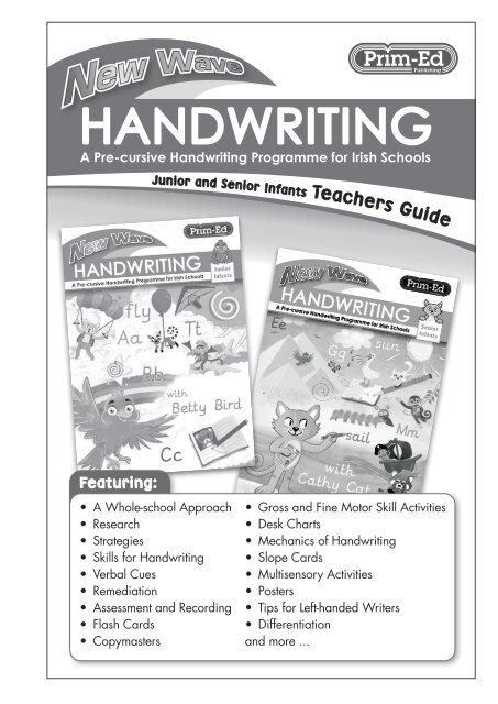 PR-2888IRE New Wave Handwriting Teachers Guide - Junior and Senior Infants