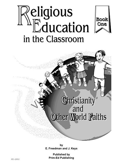 PR-2850IRE Religious Education in the Classroom - Book 1