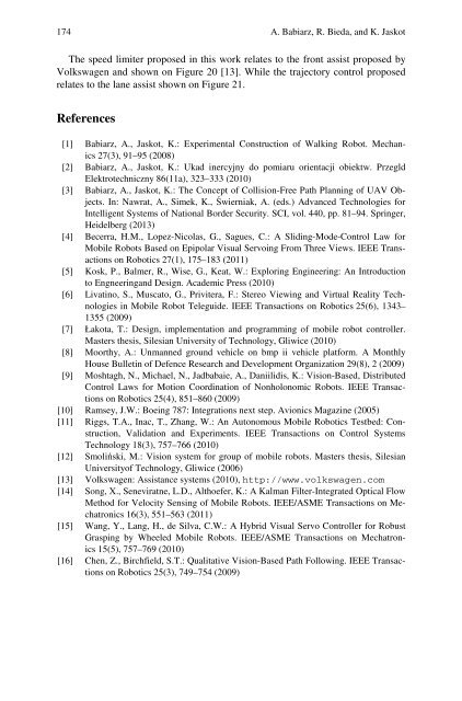 [Studies in Computational Intelligence 481] Artur Babiarz, Robert Bieda, Karol Jędrasiak, Aleksander Nawrat (auth.), Aleksander Nawrat, Zygmunt Kuś (eds.) - Vision Based Systemsfor UAV Applications (2013, Sprin