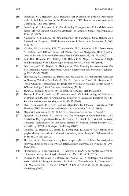 [Studies in Computational Intelligence 481] Artur Babiarz, Robert Bieda, Karol Jędrasiak, Aleksander Nawrat (auth.), Aleksander Nawrat, Zygmunt Kuś (eds.) - Vision Based Systemsfor UAV Applications (2013, Sprin