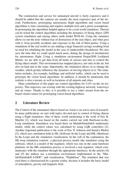 [Studies in Computational Intelligence 481] Artur Babiarz, Robert Bieda, Karol Jędrasiak, Aleksander Nawrat (auth.), Aleksander Nawrat, Zygmunt Kuś (eds.) - Vision Based Systemsfor UAV Applications (2013, Sprin