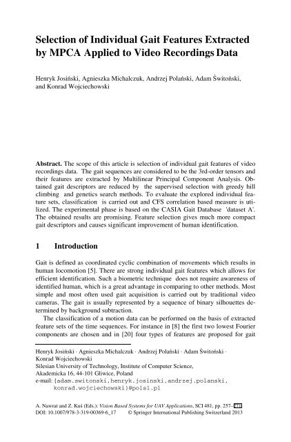 [Studies in Computational Intelligence 481] Artur Babiarz, Robert Bieda, Karol Jędrasiak, Aleksander Nawrat (auth.), Aleksander Nawrat, Zygmunt Kuś (eds.) - Vision Based Systemsfor UAV Applications (2013, Sprin