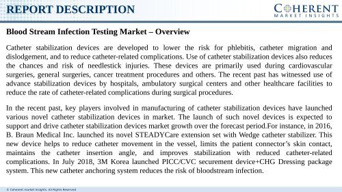 Catheter Stabilization Devices Market - Size, Growth, Trends, Outlook, and Analysis, 2018–2026