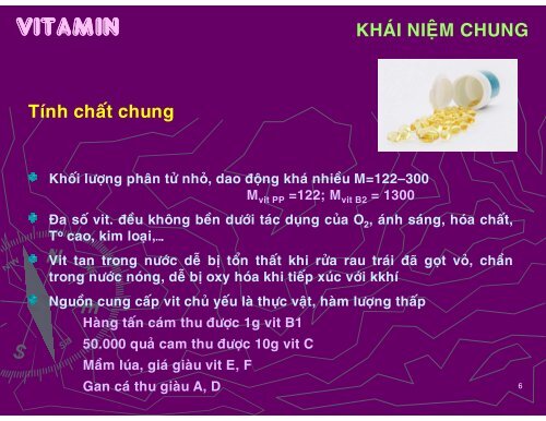 HÓA HỌC THỰC PHẨM - CHƯƠNG 5 - CÁC HỢP CHẤT VI LƯỢNG - TÔN NỮ MINH NGUYỆT