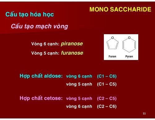 HÓA HỌC THỰC PHẨM - CHƯƠNG 3 - CARBOHYDRATE - TÔN NỮ MINH NGUYỆT