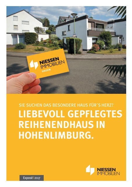 LIEBEVOLL GEPFLEGTES REIHENENDHAUS IN HOHENLIMBURG