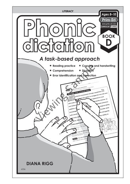 PR-6336IRE Phonic Dictation - Book D