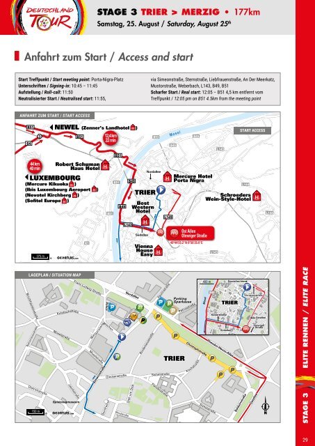 Roadbook - Deutschland Tour 2018