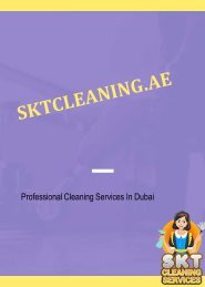 Dubai Cleaning Companies & Eco Friendly Cleaning Services