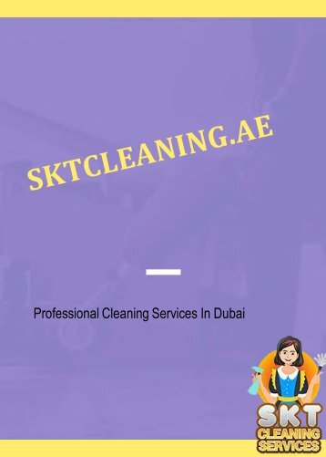 Dubai Cleaning Companies & Eco Friendly Cleaning Services