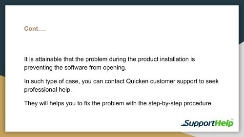 Unable To Open Quicken 2018 After Updating