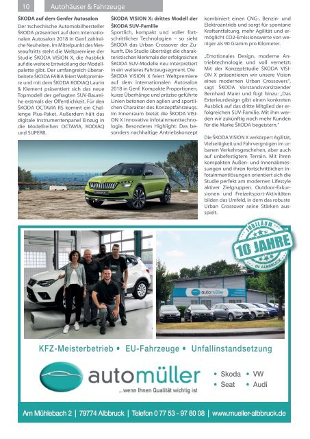 Regio Journal August 2018