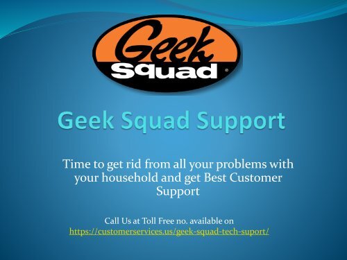 Geek Squad Support