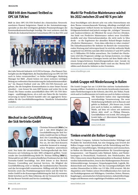 antriebstechnik 8/2018