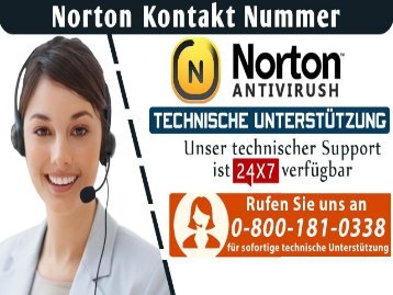 Wie helfen Ihnen die technischen Spezialisten von Norton Kontakt Nummer 0-800-181-0338?