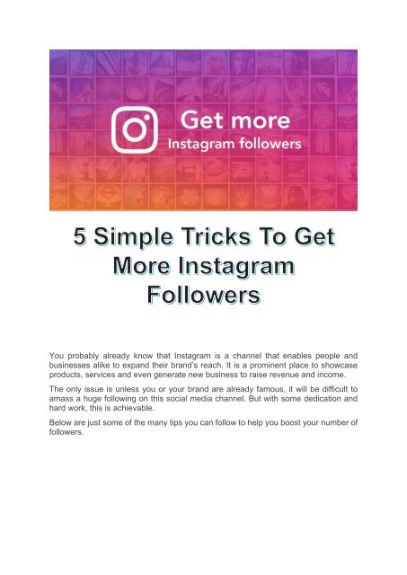 Stand Out On Instagram - Helpful Tips